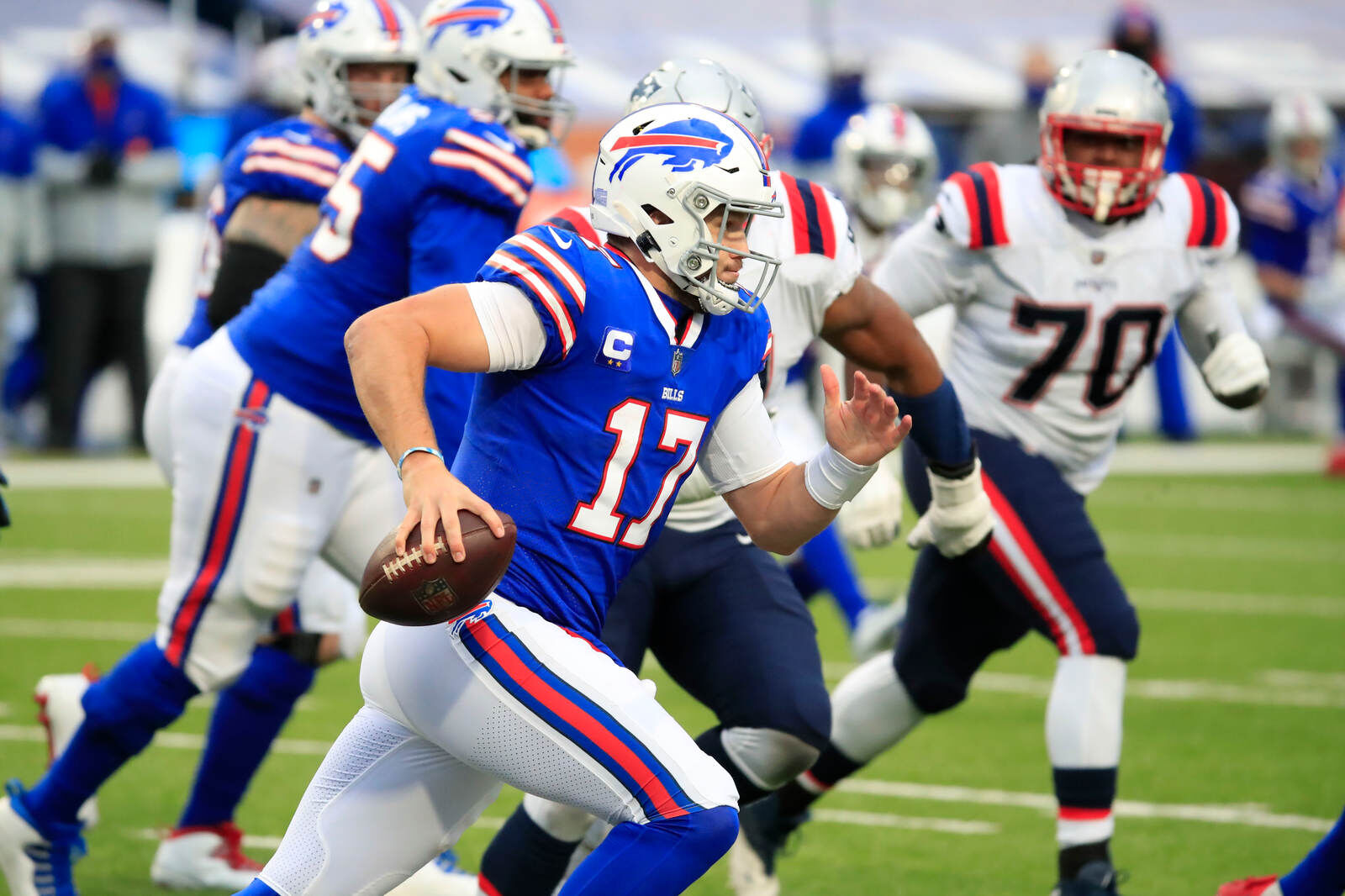 Allen on the run